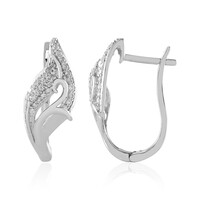 Boucles d'oreilles en argent et Zircon