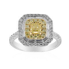 Bague en or et Diamant SI2 jaune (CIRARI)