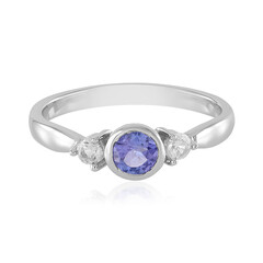 Bague en argent et Tanzanite