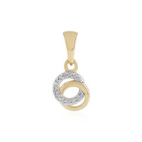 Pendentif en argent et Diamant I2 (I)