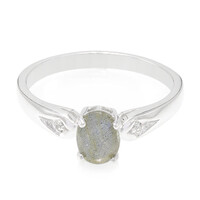 Bague en argent et Labradorite