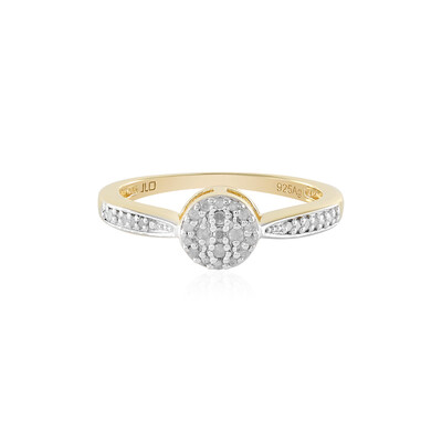 Bague en argent et Diamant I3 (J)