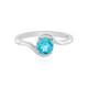 Bague en argent et Topaze Paraiba