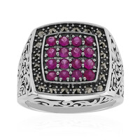 Bague en argent et Rubis (Annette classic)