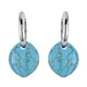 Boucles d'oreilles en argent et Turquoise (dagen)