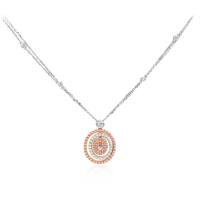 Collier en or et Diamant rose I1 (CIRARI)