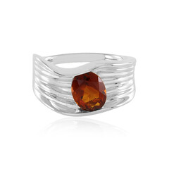 Bague en argent et Citrine Madère (de Melo)