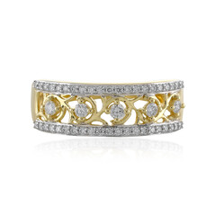 Bague en or et Diamant Flawless (F) (LUCENT DIAMONDS)