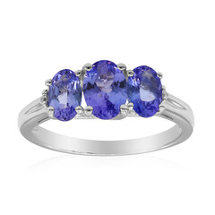 Bague en argent et Tanzanite