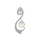 Pendentif en argent et Opale Welo (MONOSONO COLLECTION)