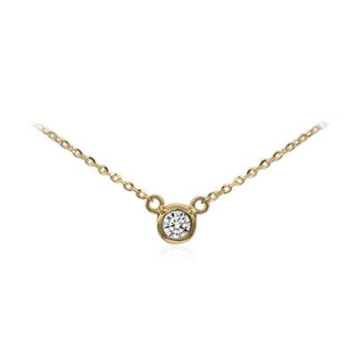 Collier en or et Diamant SI1 (G) (Annette)