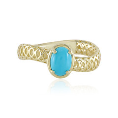 Bague en or et Turquoise Sleeping Beauty (Ornaments by de Melo)