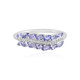 Bague en argent et Tanzanite