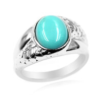 Bague en argent et Turquoise de Campitos (Anne Bever)