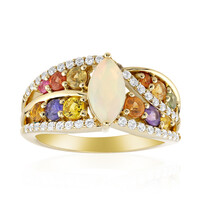 Bague en or et Opale Welo (Adela Gold)