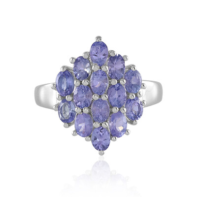 Bague en argent et Tanzanite