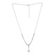 Collier en argent et Topaze blanche