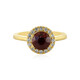 Bague en argent et Zircon acajou (MONOSONO COLLECTION)