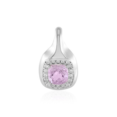 Pendentif en argent et Kunzite