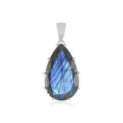 Pendentif en argent et Labradorite