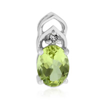 Pendentif en argent et Quartz de l'Ouro Verde