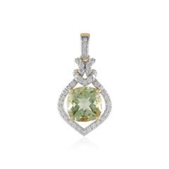 Pendentif en or et Quartz de l'Ouro Verde (SUHANA)