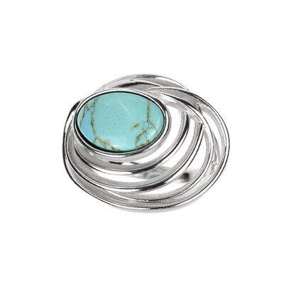 Bague en argent et Turquoise (dagen)