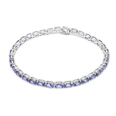 Bracelet en or et Tanzanite AAA