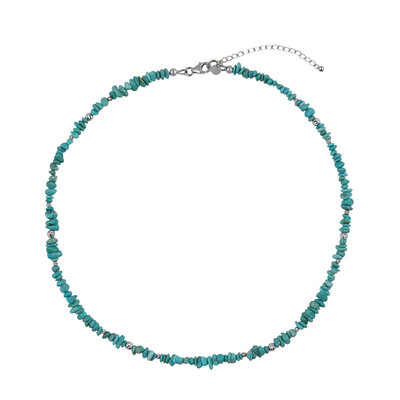 Collier en argent et Turquoise