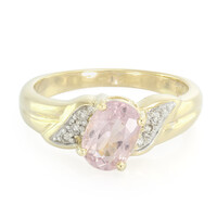 Bague en or et Tourmaline cuprifère rose