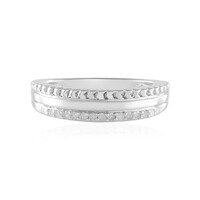 Bague en argent et Diamant I2 (I)