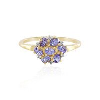 Bague en argent et Tanzanite