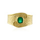 Bague en argent et Onyx vert