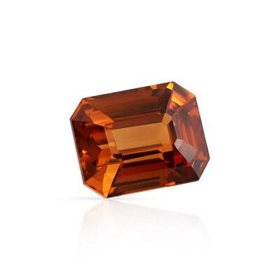 Gemme et Zircon rouge du soir 6,033 ct