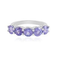 Bague en argent et Tanzanite