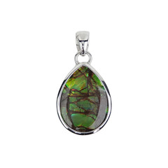 Pendentif en argent et Ammolite