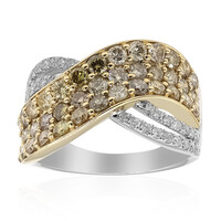 Bague en or et Diamant fancy SI2 (CIRARI)