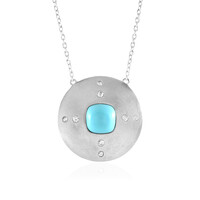 Collier en argent et Turquoise Sleeping Beauty (de Melo)