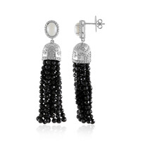 Boucles d'oreilles en argent et Agate blanche (Dallas Prince Designs)