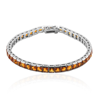 Bracelet en argent et Citrine Madère