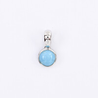 Pendentif en argent et Turquoise