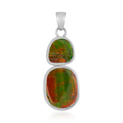 Pendentif en argent et Ammolite