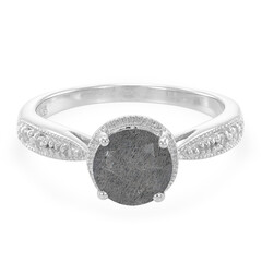 Bague en argent et Spectrolite