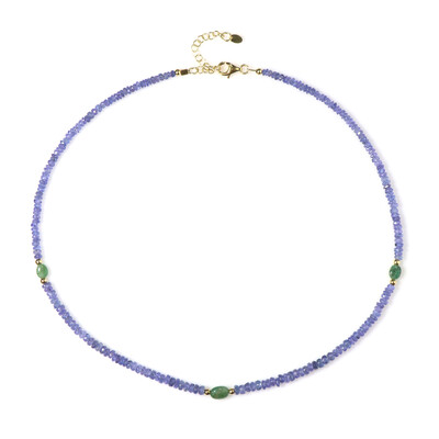 Collier en argent et Tanzanite