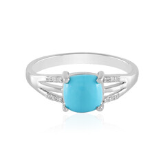 Bague en argent et Turquoise Sleeping Beauty