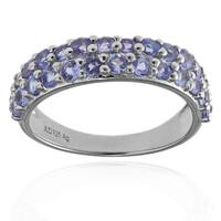 Bague en argent et Tanzanite