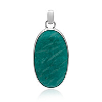 Pendentif en argent et Amazonite