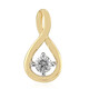 Pendentif en or et Diamant SI1 (G) (Annette)