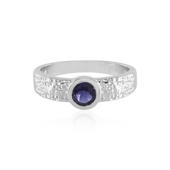 Bague en argent et Iolite