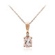 Collier en or et Morganite AAA (CIRARI)